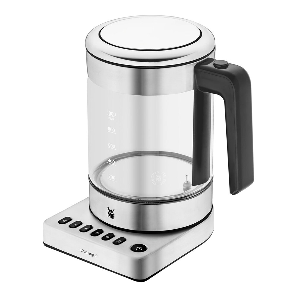 Wmf - Hervidor De Agua Wmf Kitchenminis De Cristal De 1 L Con Función Té E Infusiones.