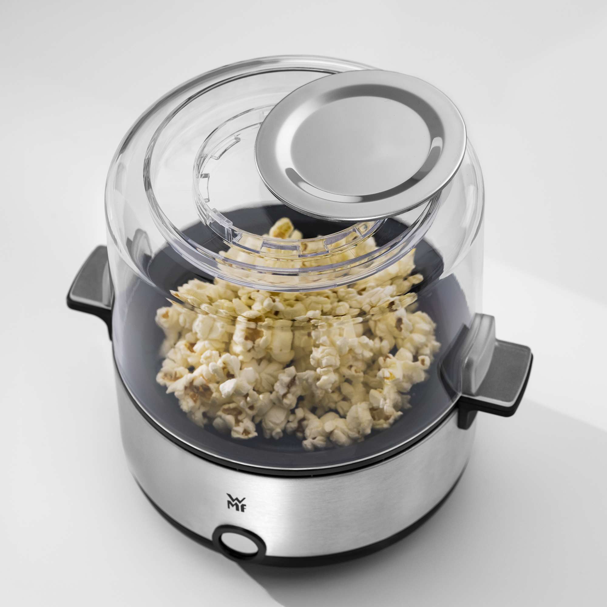 Imagen 2 de Palomitera WMF Kitchenminis eléctrica 2,2L de Acero inoxidable - Gris / Negro Gris / Negro