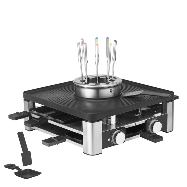 Imagen 0 de Grill WMF Gourmet 3 en 1 Lumero parrilla de mesa  raclette y fondue