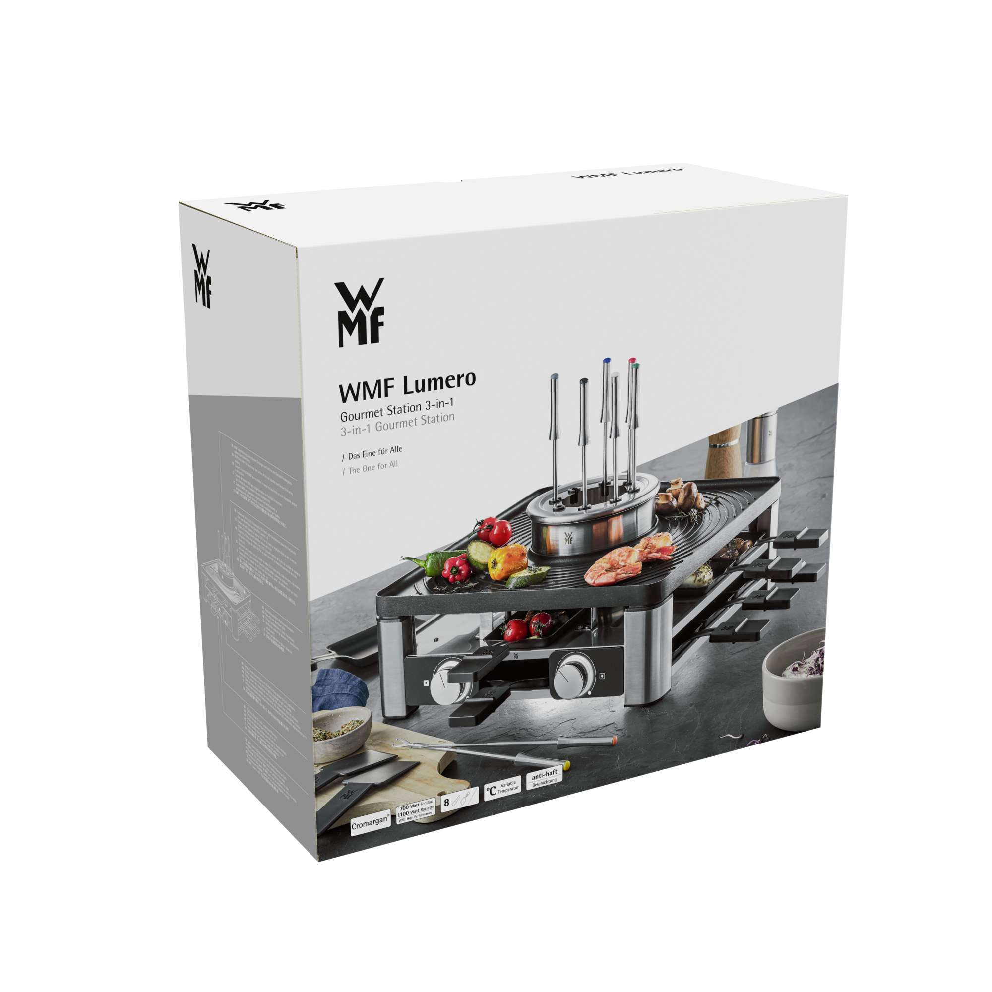 Thumbnail 5 de WMF Gourmet 3 en 1 grill 1800 W multifunción