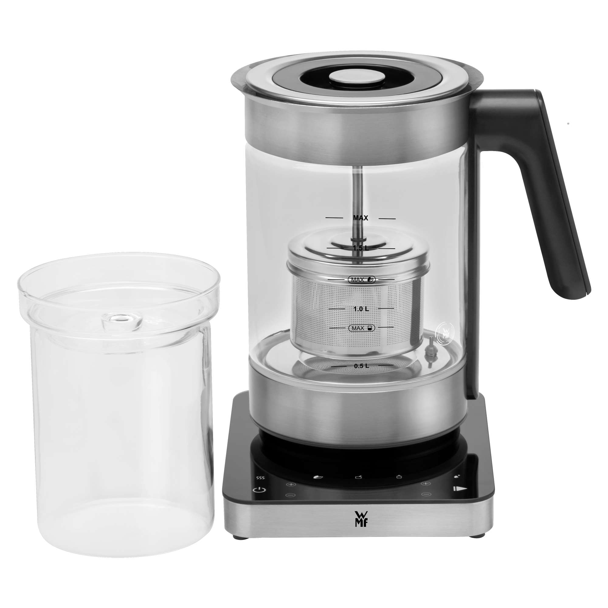 Hervidor Multifuncional WMF Lumero función té chocolate y yogur - Plata Plata-3