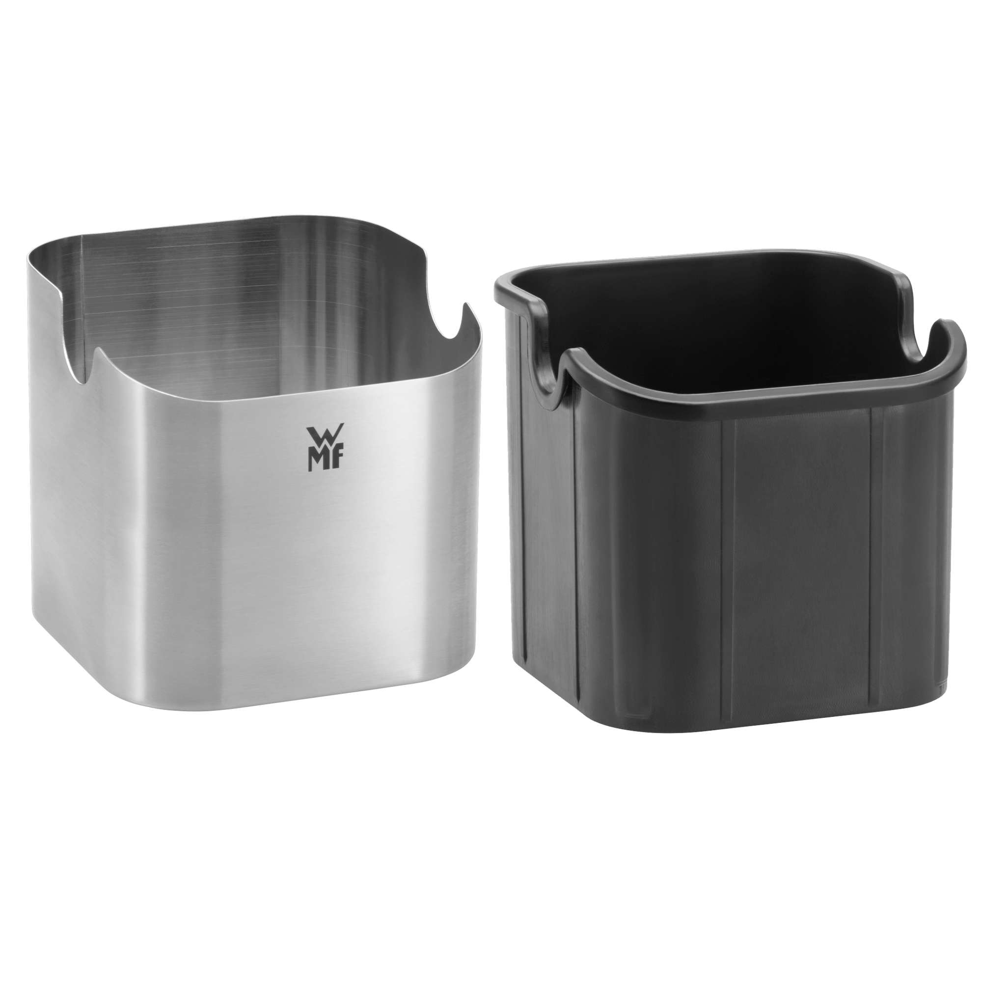 Imagen 3 de Caja para posos de café WMF Lumero Knock Box - Plata Plata