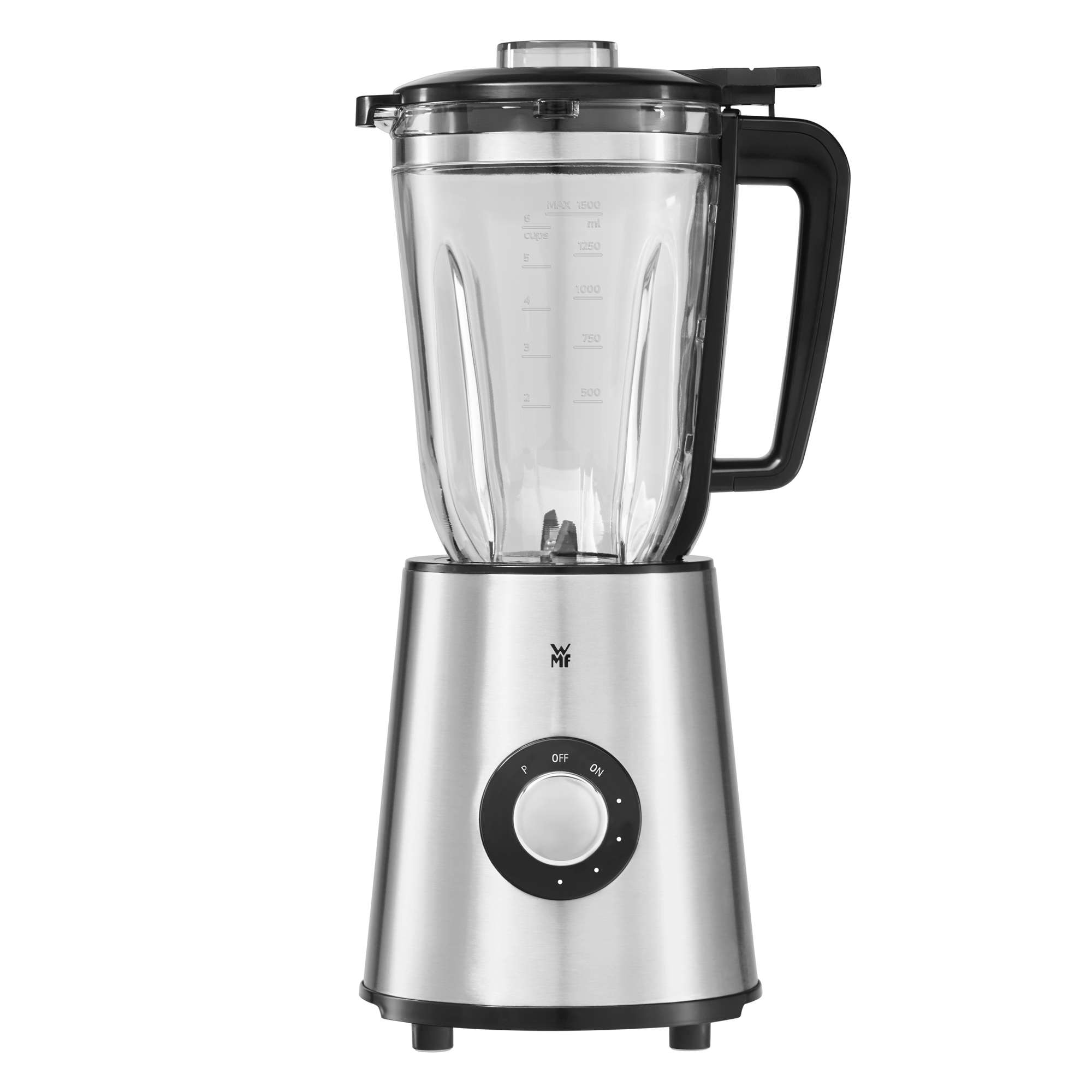 Batidora de vaso WMF Kult X Base de Cromargan y Vaso Cristal 1,5 L