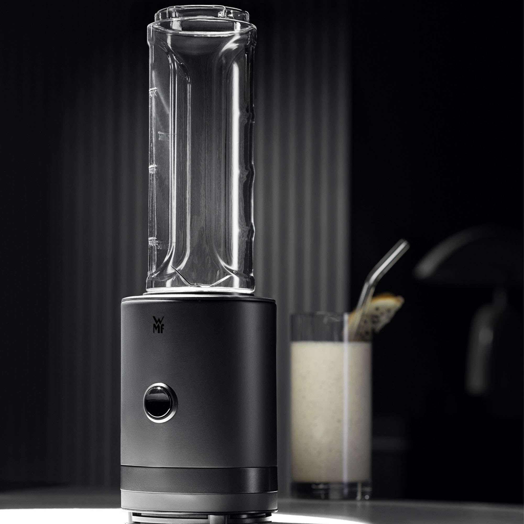 Batidora de vaso WMF Kitchenminis Smoothie-to-go 300 W 0.6 litros libre de BPA - Negro Negro-3