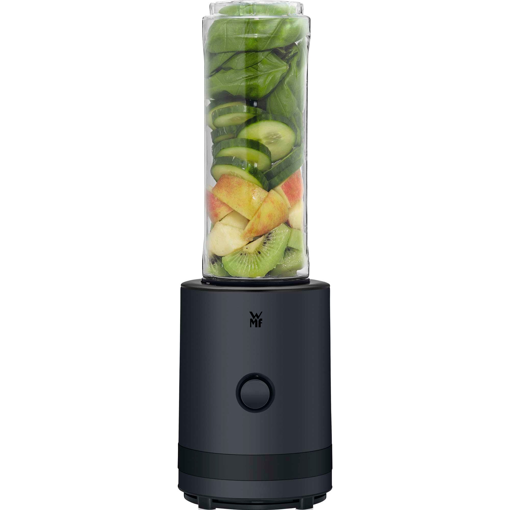 Batidora de vaso WMF Kitchenminis Smoothie-to-go 300 W 0.6 litros libre de BPA - Negro Negro-4
