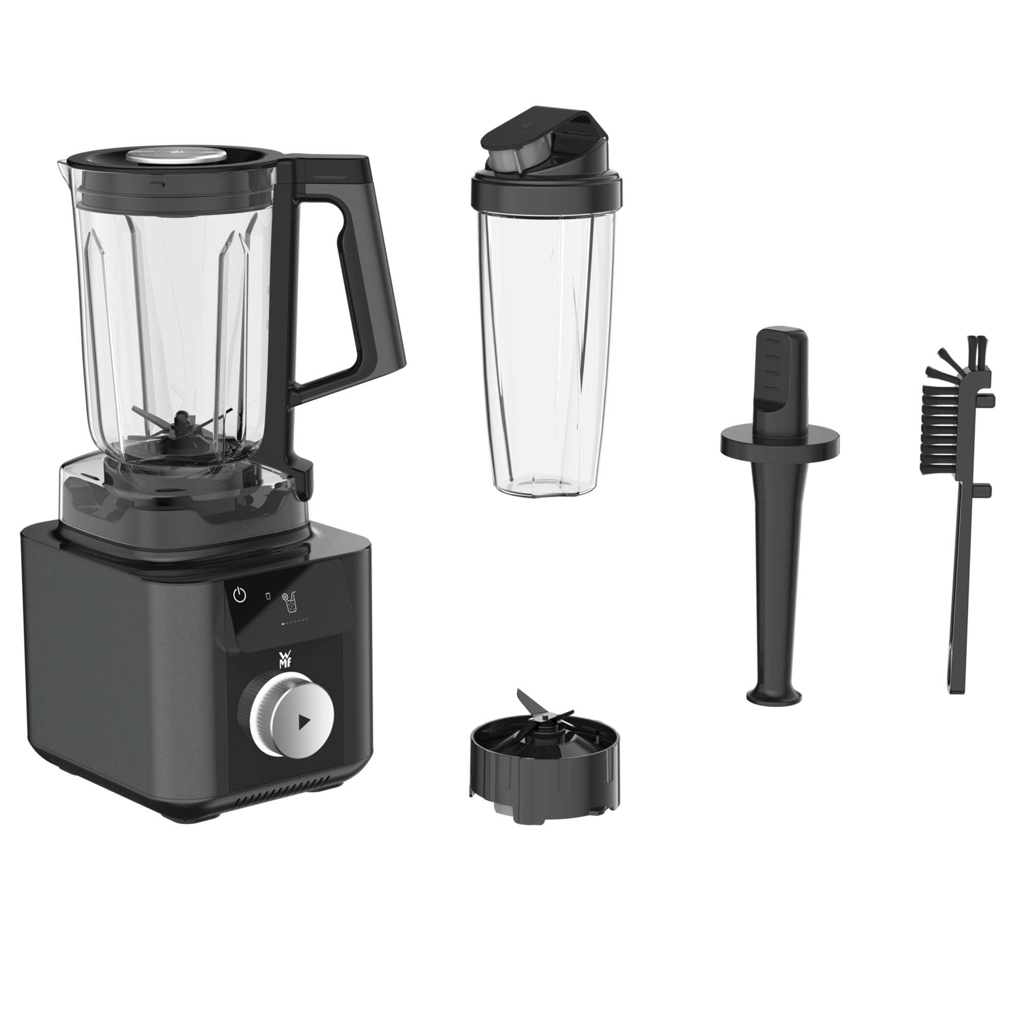 WMF – Batidora de vaso WMF Master Line con 12 programas y 6 accesorios.