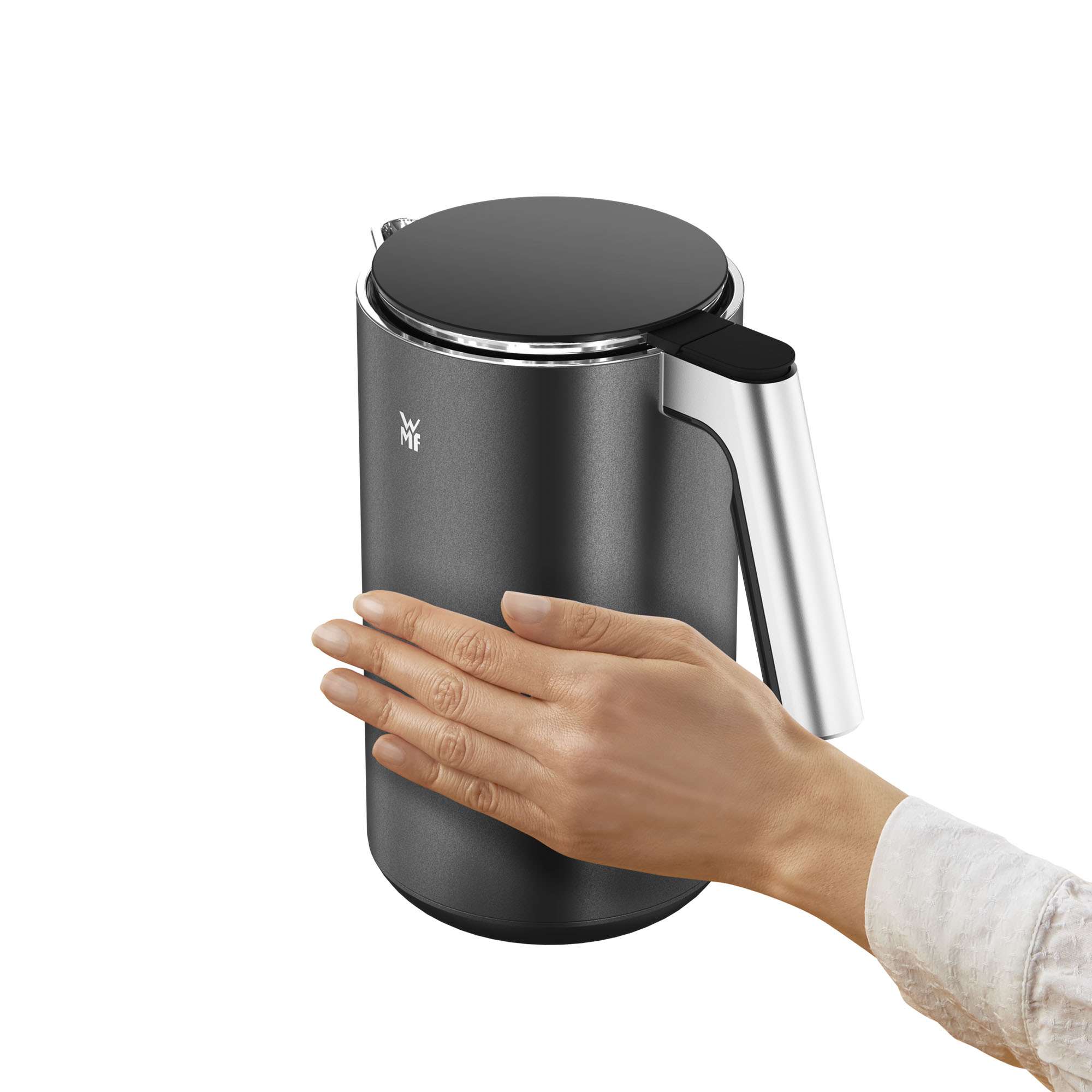 Hervidor de agua WMF Master Line capacidad 1,3L y 5 niveles de temperatura ajustable - Negro Negro-3