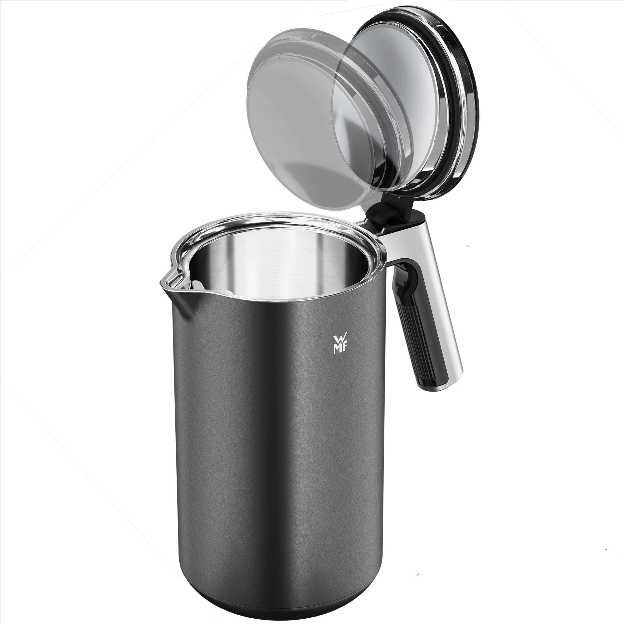 Hervidor de agua WMF Master Line capacidad 1,3L y 5 niveles de temperatura ajustable - Negro Negro-4