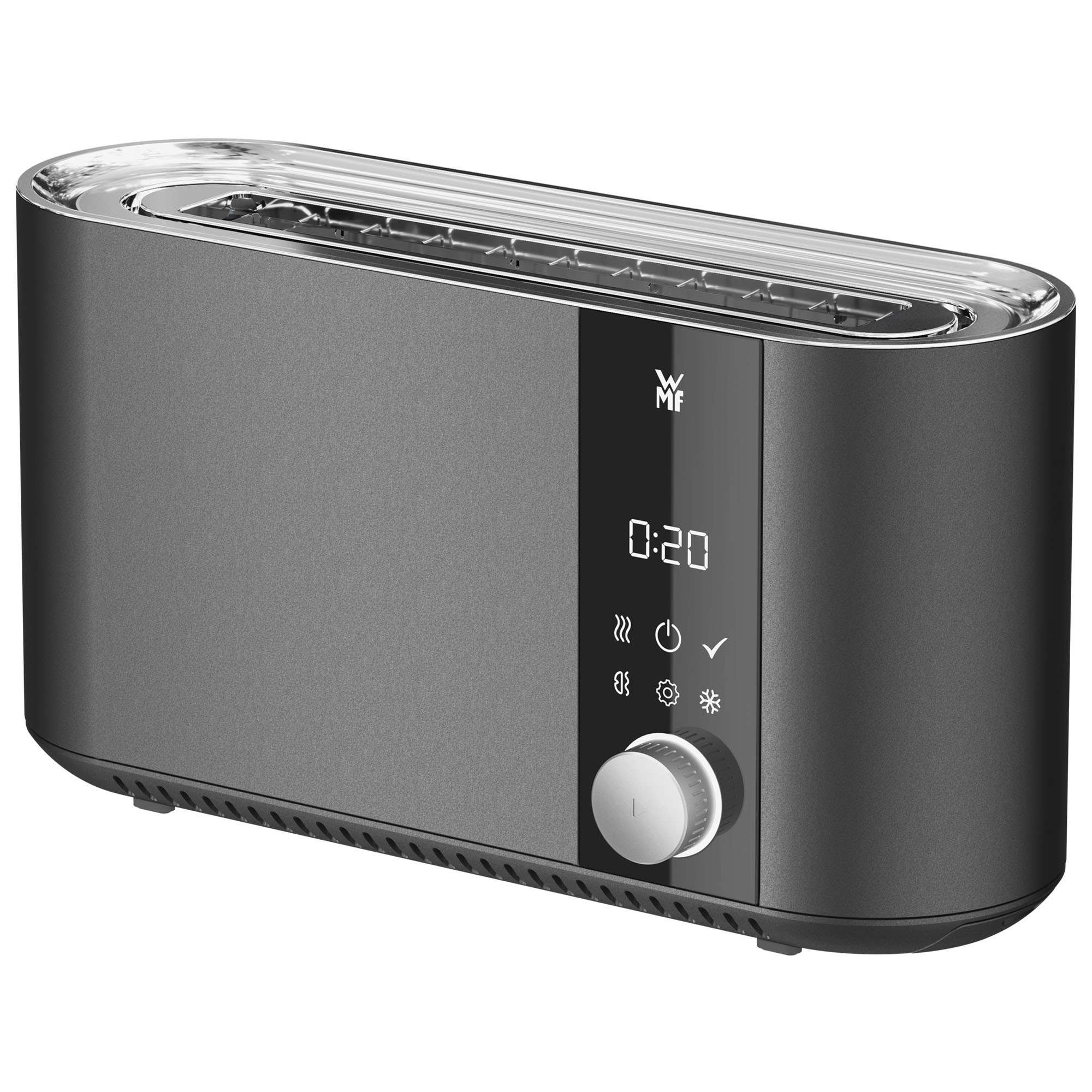 WMF – Tostador WMF Master Line Motorizada para 2 rebanadas XXL y accesorios para panecillos.