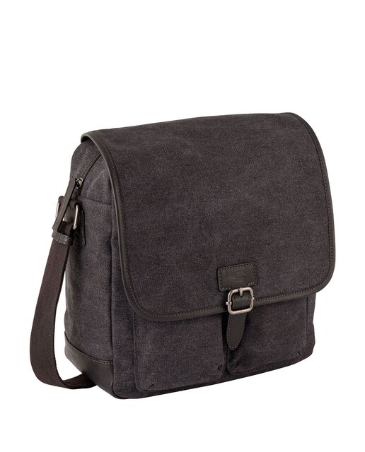 Imagem 0 de Bolsa tiracolo M Mountain canvas cinzento