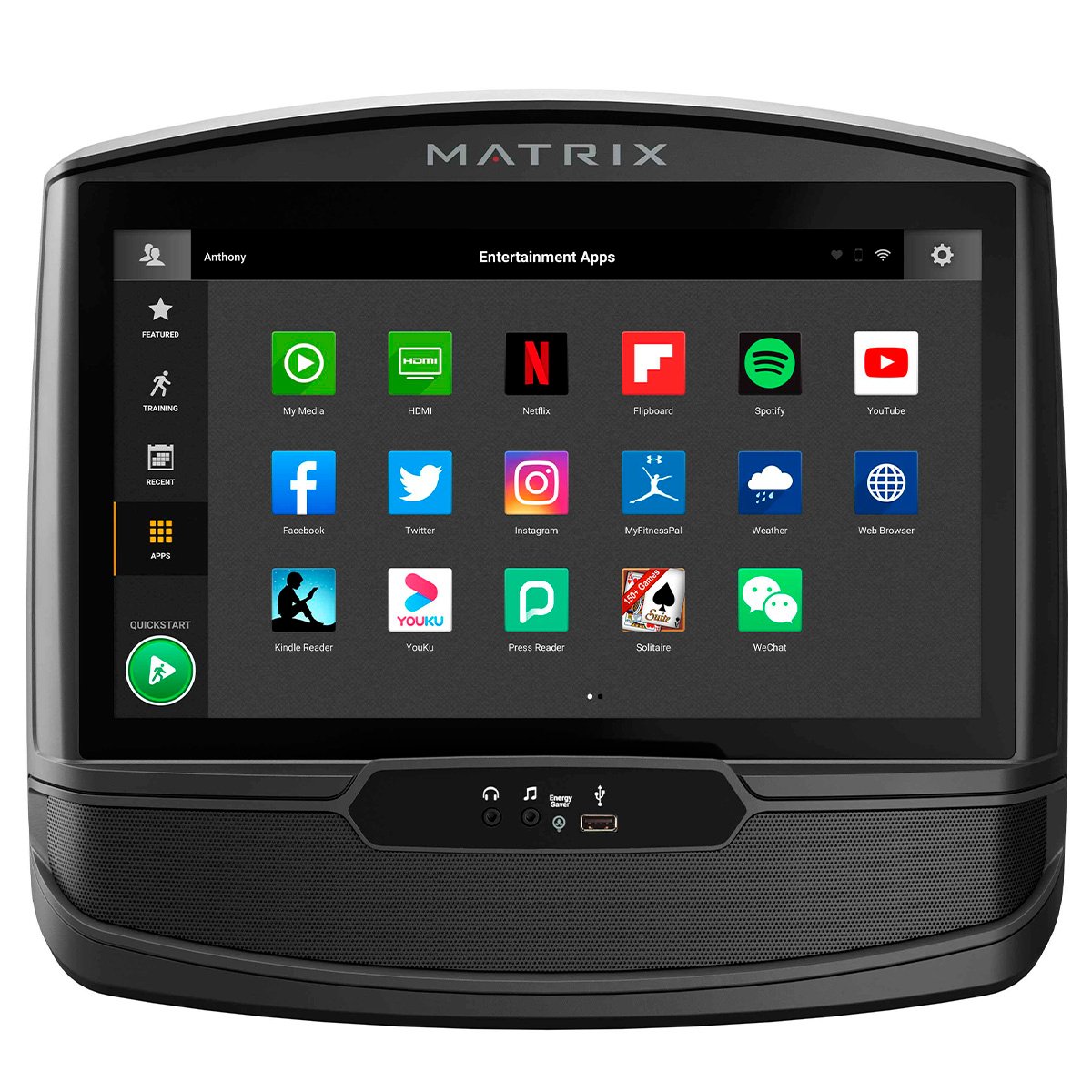Imagen 3 de Cinta de correr plegable T70 XIR Matrix envío + montaje gratuito - Negro Negro
