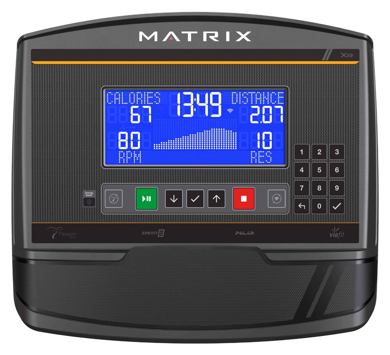 Imagen 7 de Bicicleta estática vertical U30 XR Matrix envío + montaje gratuito - Negro Negro