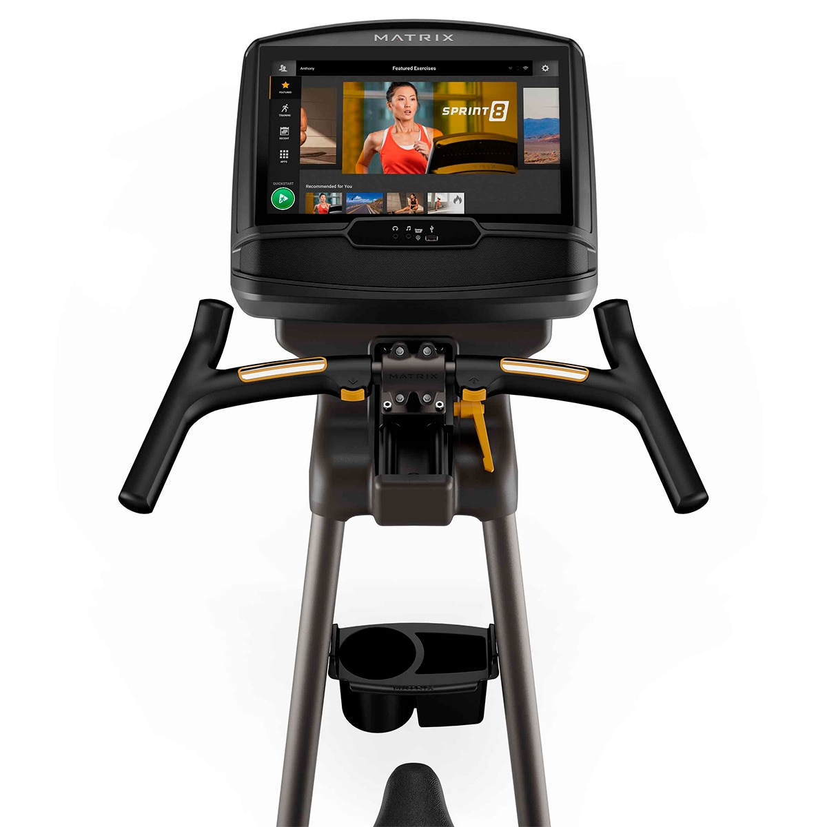 Imagen 3 de Bicicleta estática vertical U50 XIR Matrix envío + montaje gratuito - Negro Negro
