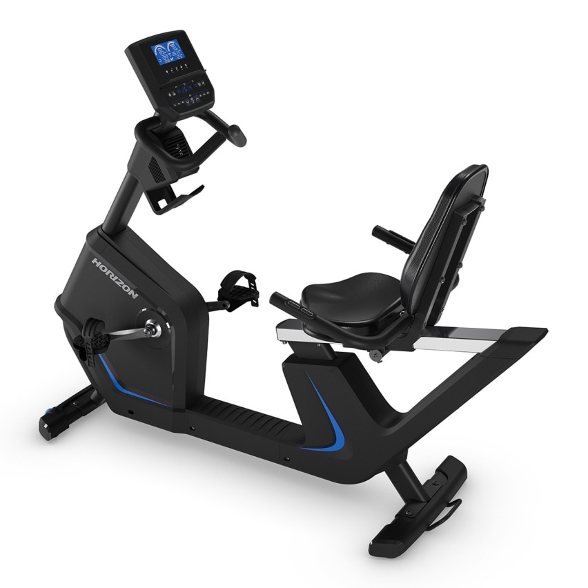 Imagen 1 de Bicicleta reclinada 5.0R Horizon Fitness Negro