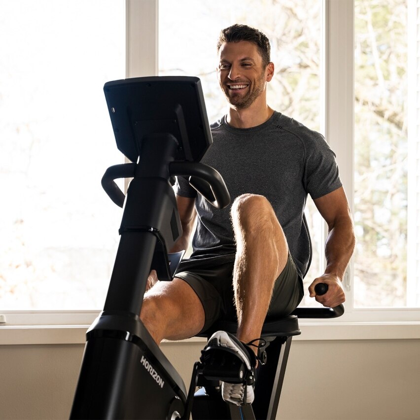 Imagen 4 de Bicicleta reclinada 5.0R Horizon Fitness - Negro Negro