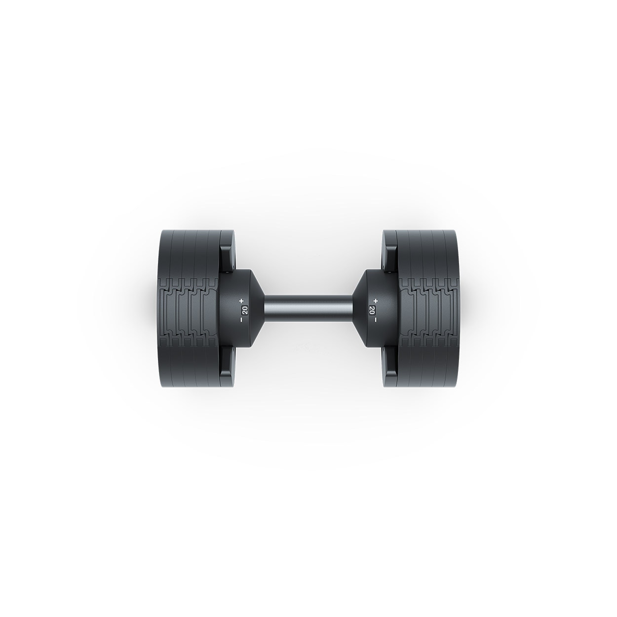 Pack de 2 mancuernas Ajustables Matrix Fitness Juego de 2 a 20 Kg - Negro Negro-5