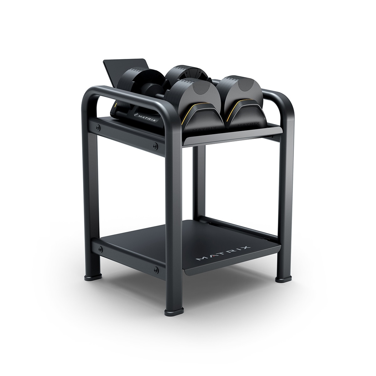 Rack de almacenamiento DBSR Matrix Fitness - Negro Negro-3