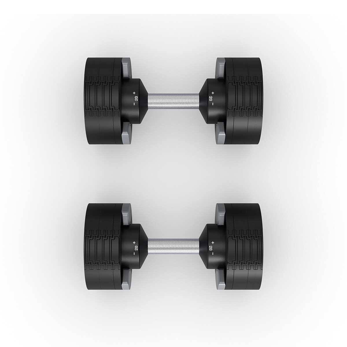 Pack de mancuernas ajustables de a 20kg Horizon Fitness