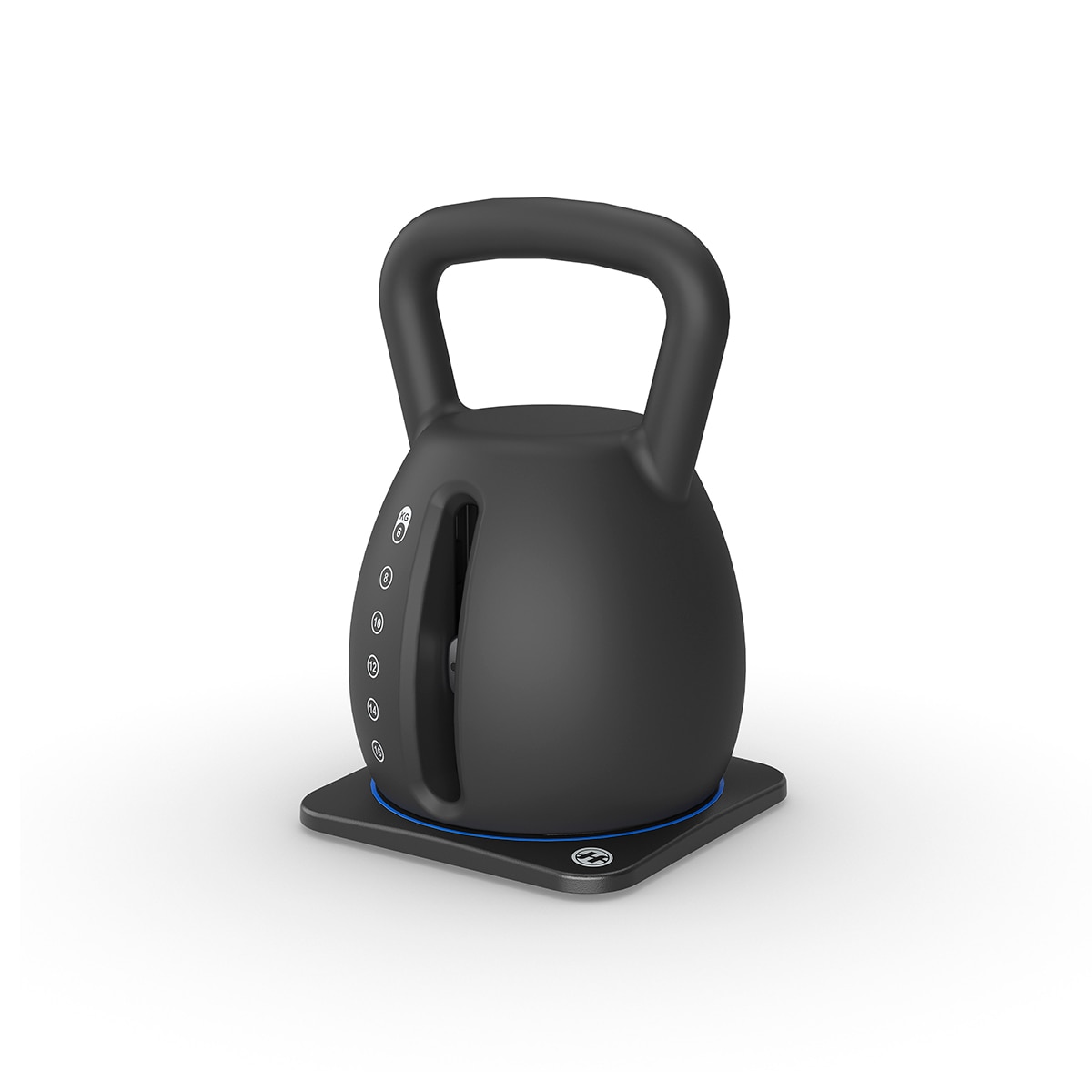 Imagen 0 de Pesa ruta kettlebell ajustable de 6 a 16kg  Horizon Fitness Negro