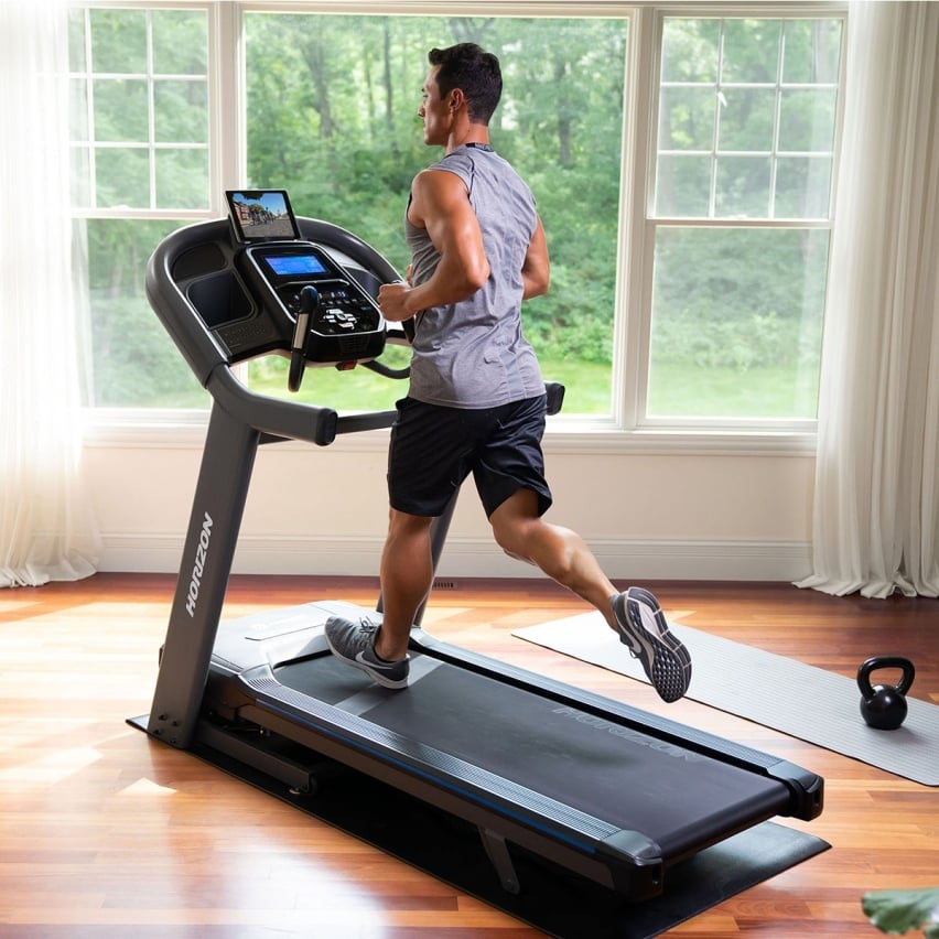 Imagen 7 de Cinta de correr plegable 7.4AT Horizon Fitness - Negro Negro