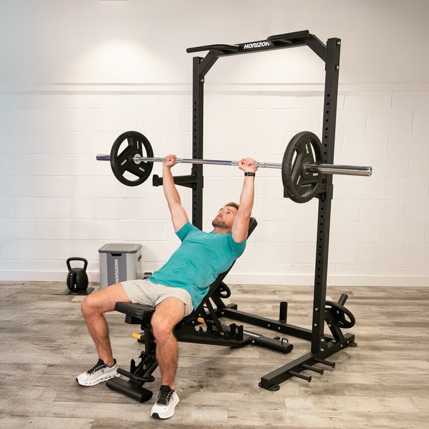 Imagen 11 de Half Rack HHR50 Horizon Fitness - Negro Negro