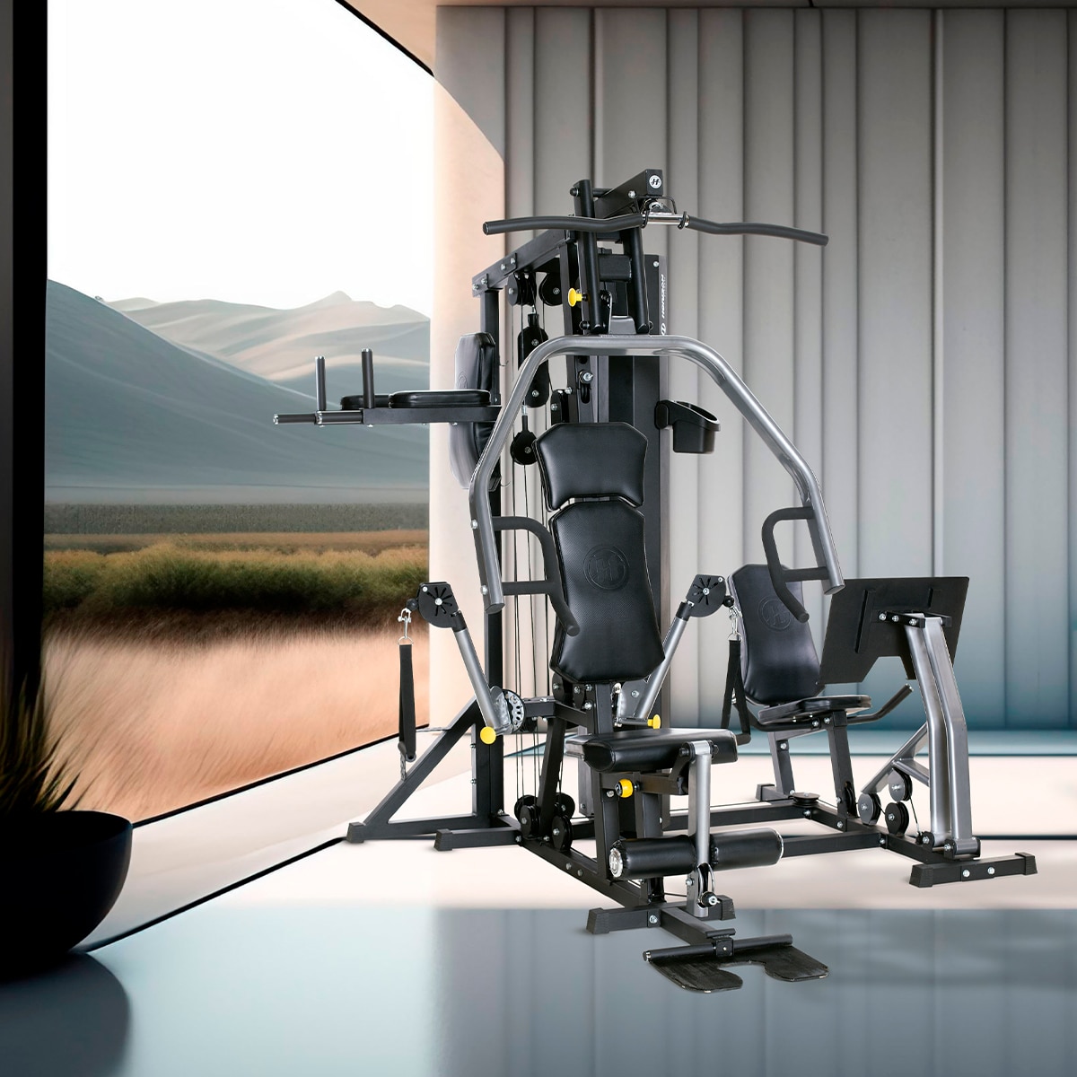 Imagen 6 de Multiestación de entrenamiento Torus 5 Horizon Fitness + montaje gratuito - Negro Negro