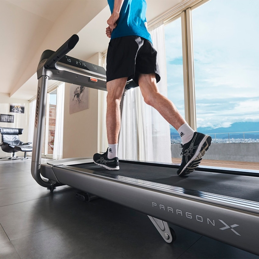 Imagen 5 de Cinta de correr plegable Paragon X Horizon Fitness - Gris Gris