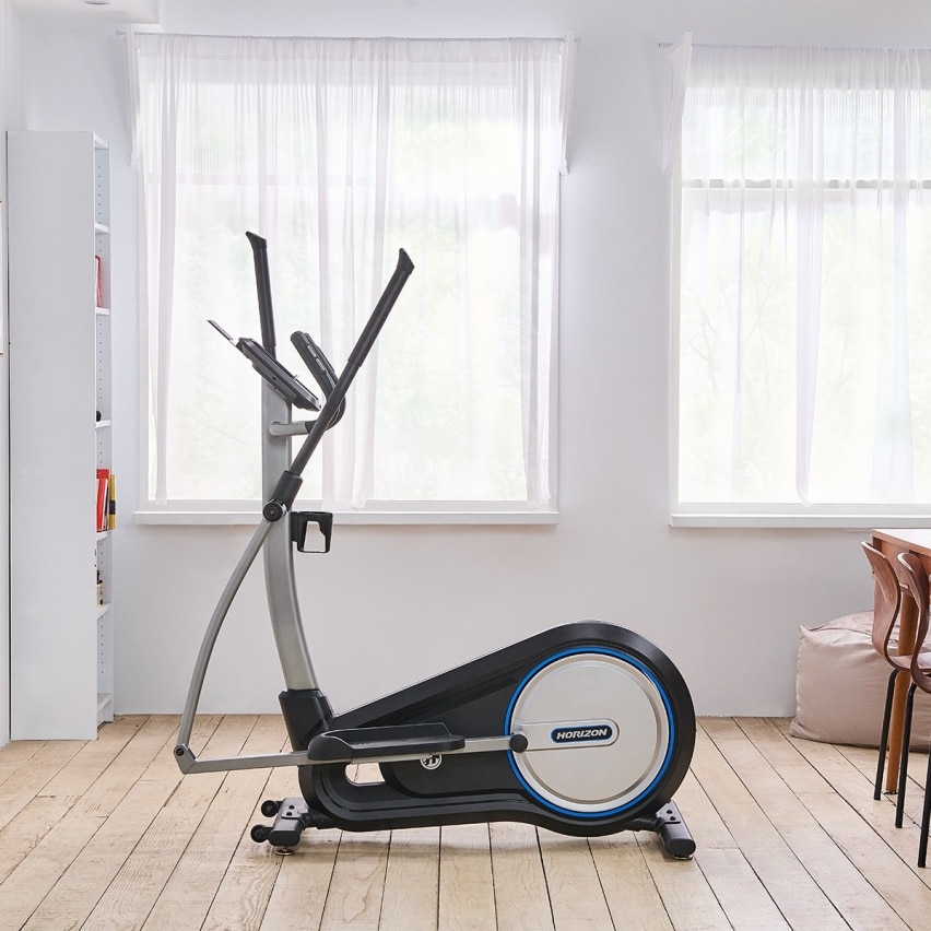 Bicicleta Elíptica Syros 3.0 Horizon Fitness - Negro / Gris Negro / Gris-4