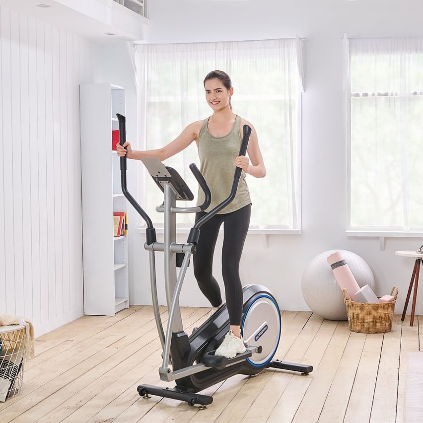Bicicleta Elíptica Syros 3.0 Horizon Fitness - Negro / Gris Negro / Gris-6