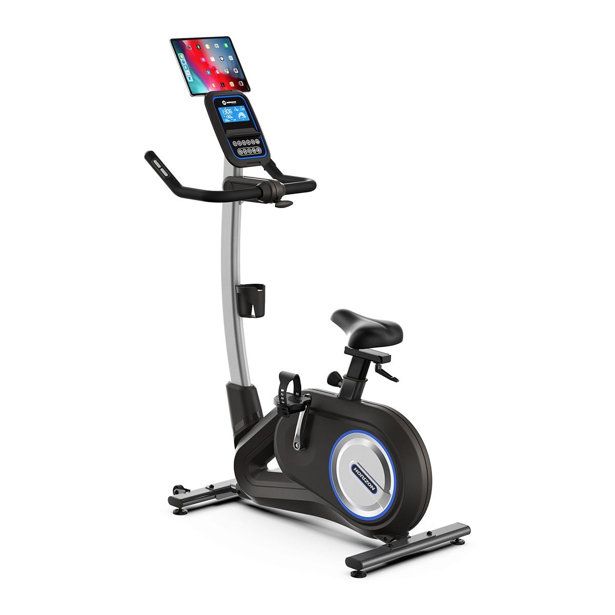 Bicicleta estática vertical Paros 3.0 Horizon Fitness - Negro / Gris Negro / Gris-2