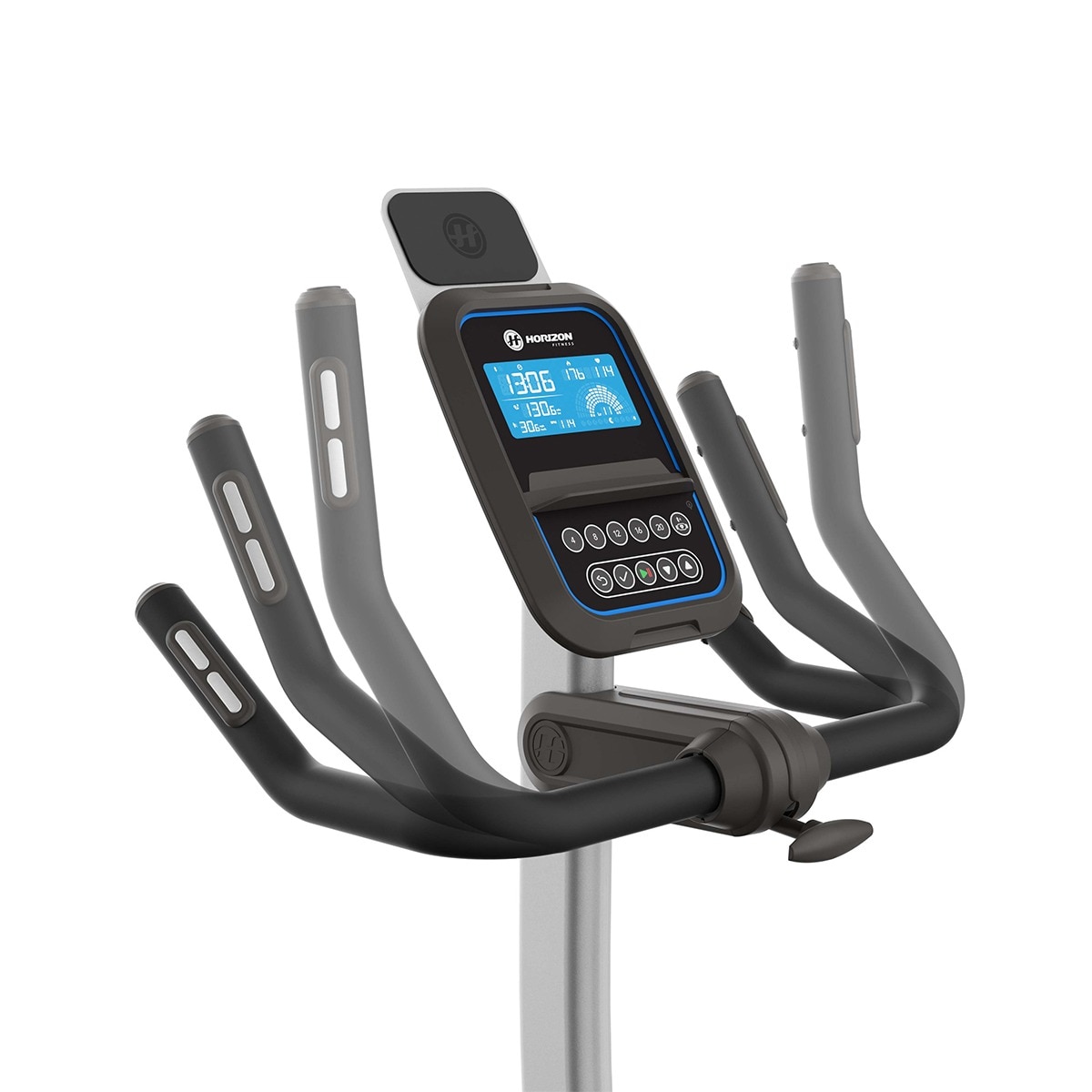 Bicicleta estática vertical Paros 3.0 Horizon Fitness - Negro / Gris Negro / Gris-5