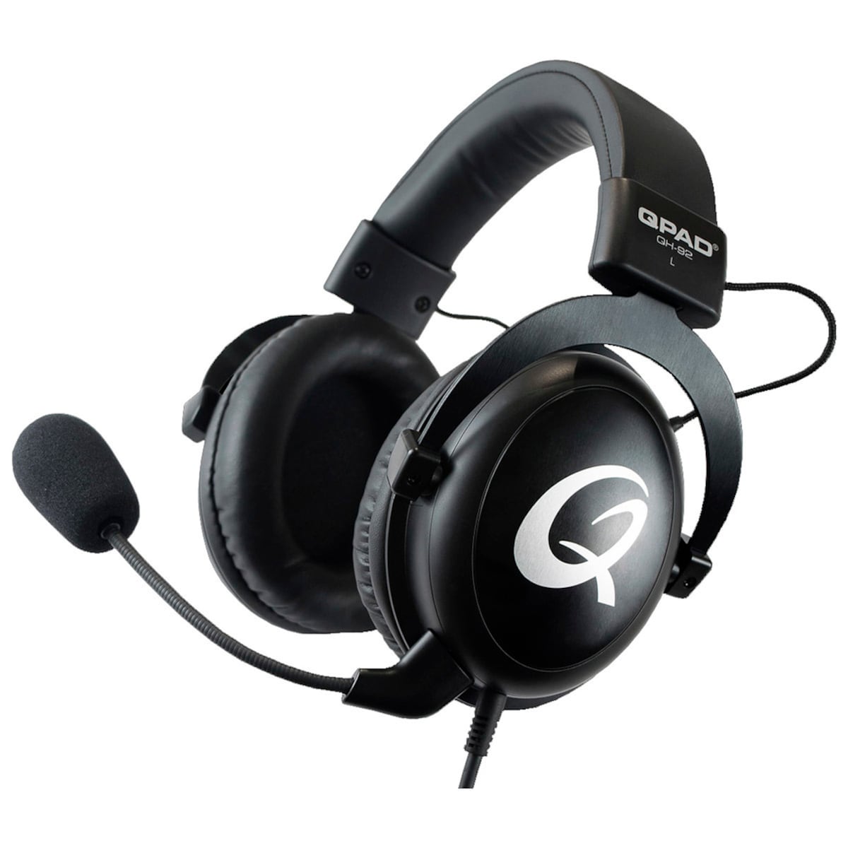 Auriculares gaming de diadema con micrófono Qpad Qh-95 High End Stereo 7.1 Usb Gaming Headset Negro-1