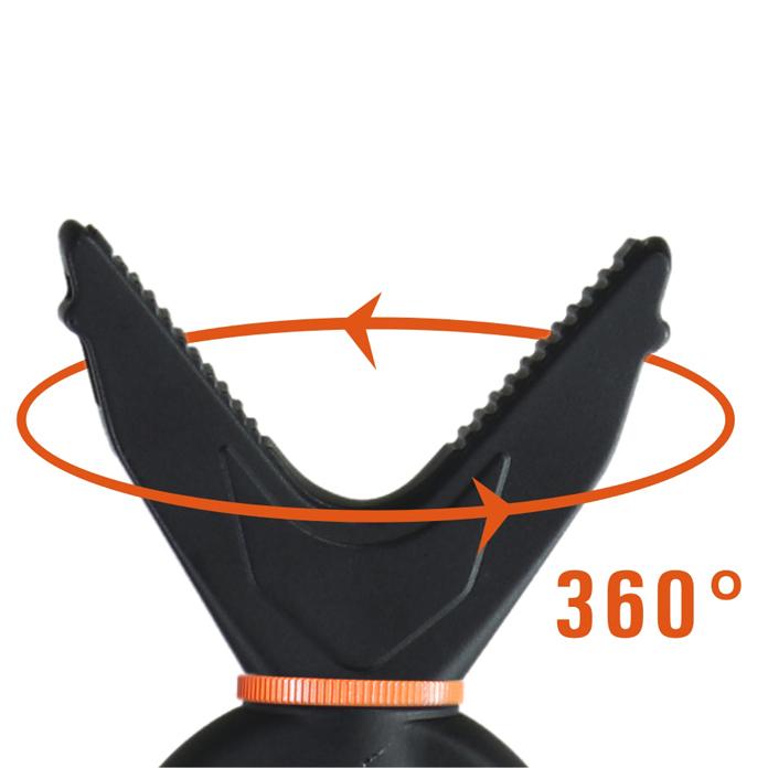Bípode para rifle Scout B62 Vanguard - Negro Negro-2