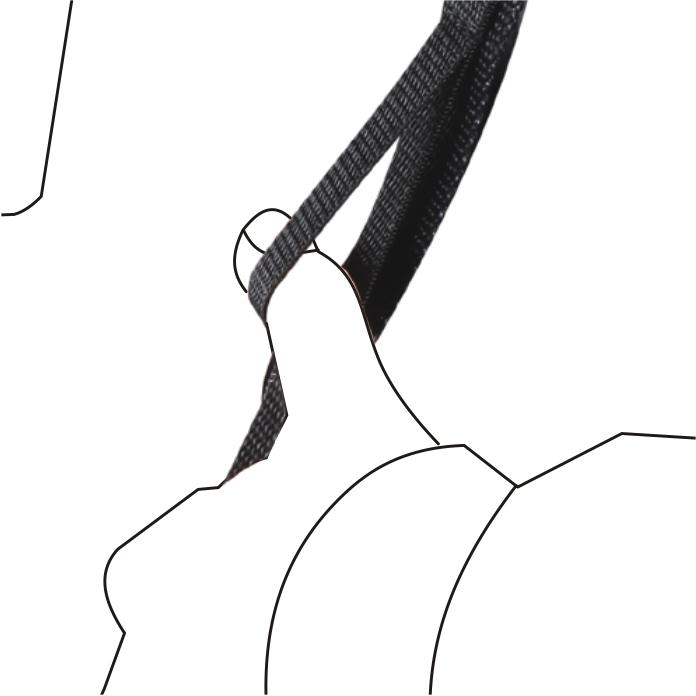 Correa de escopeta Hugger 230C Vanguard - Negro Negro-6