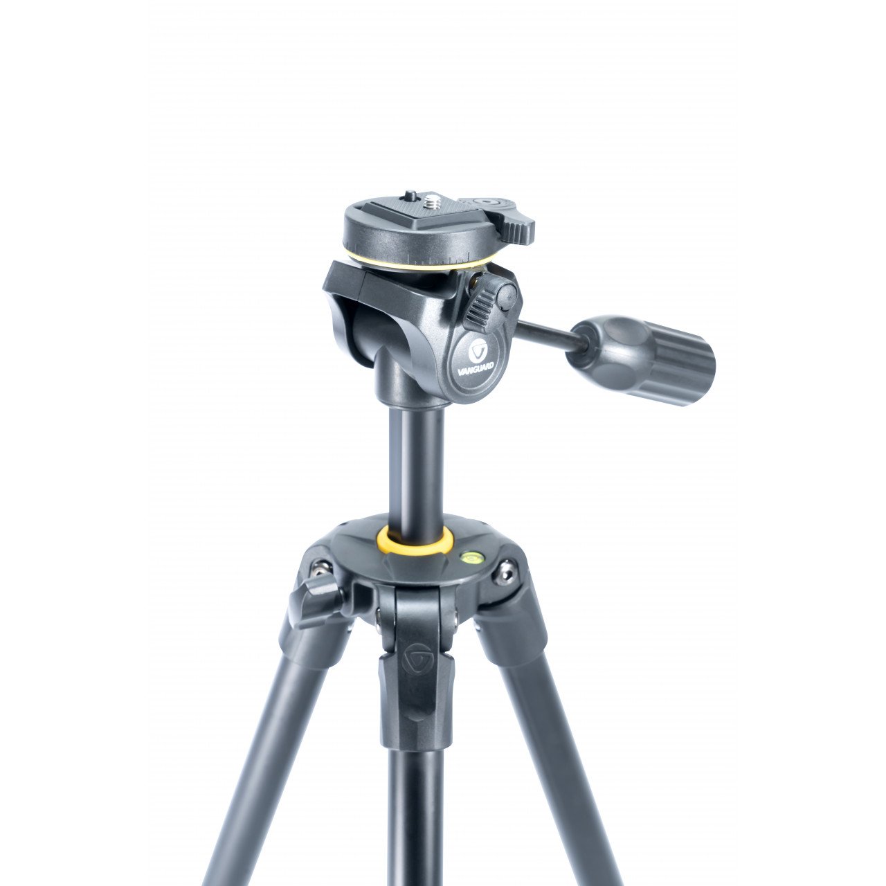Trípode de foto Vanguard Vesta 233AP de aluminio con rótula de 3 vías - Negro Negro-5