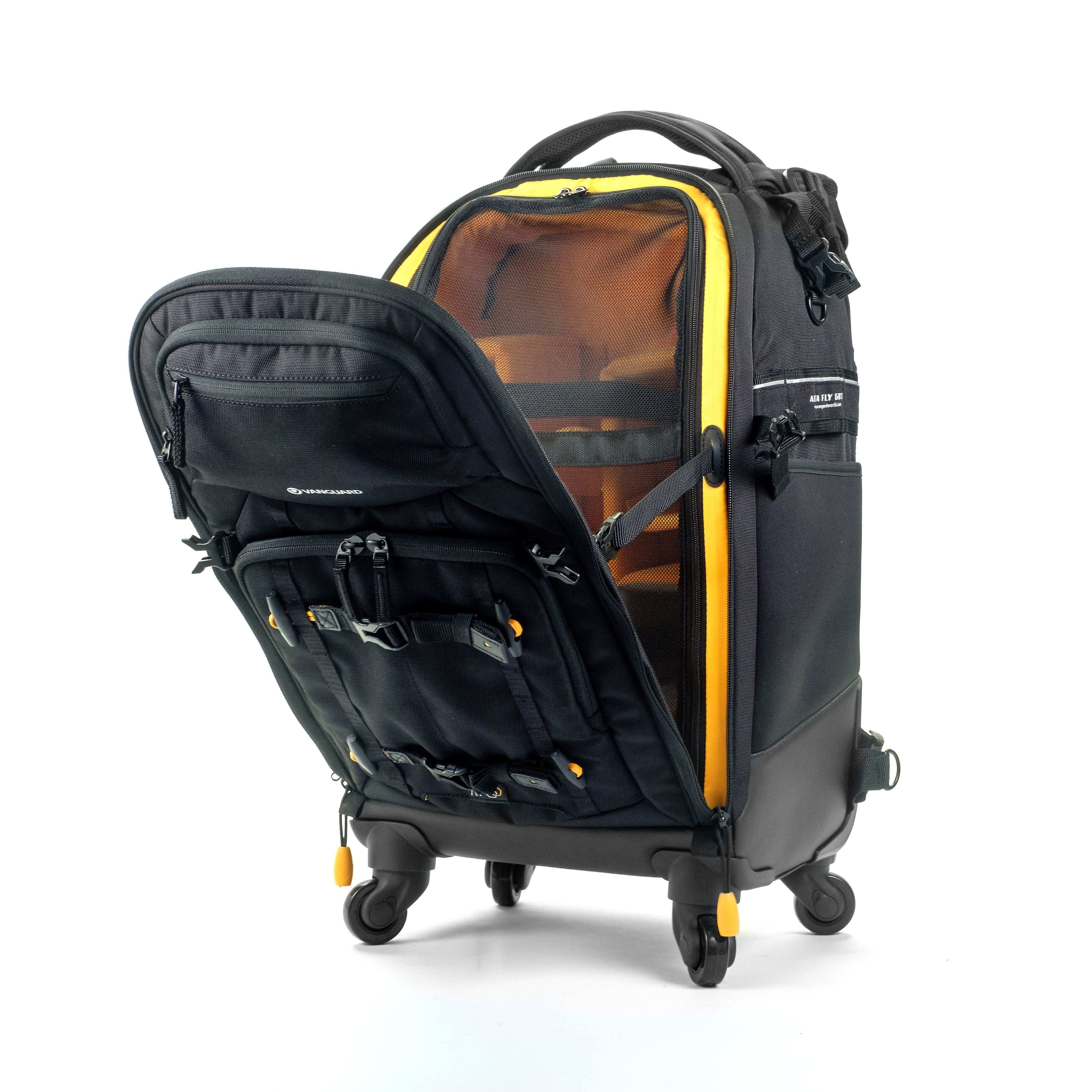 Trolley - mochila Vanguard Alta Fly 58T para DSLR o Dron - Negro Negro-3