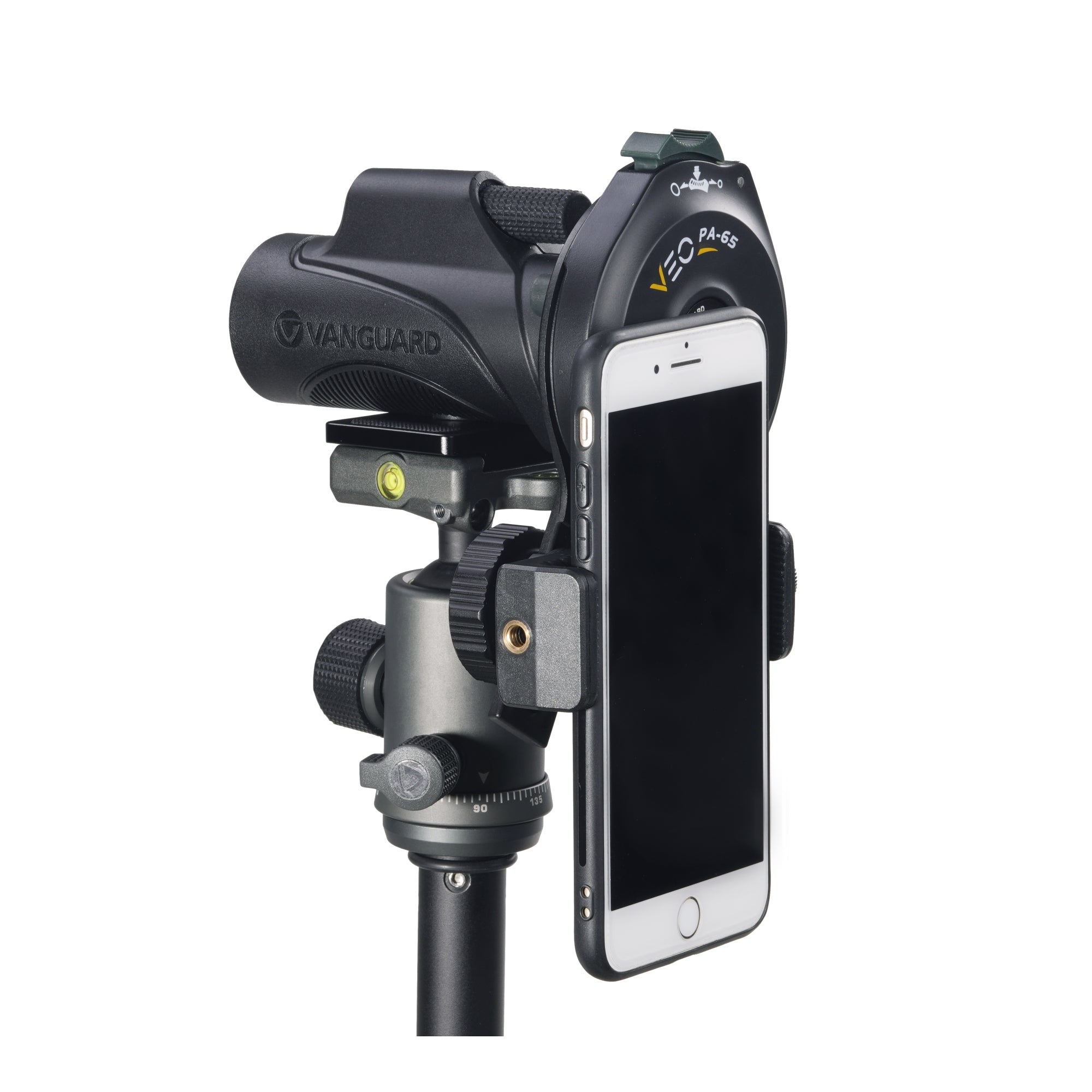 Adaptador digiscoping Veo PA-65 Vanguard - Negro Negro-5