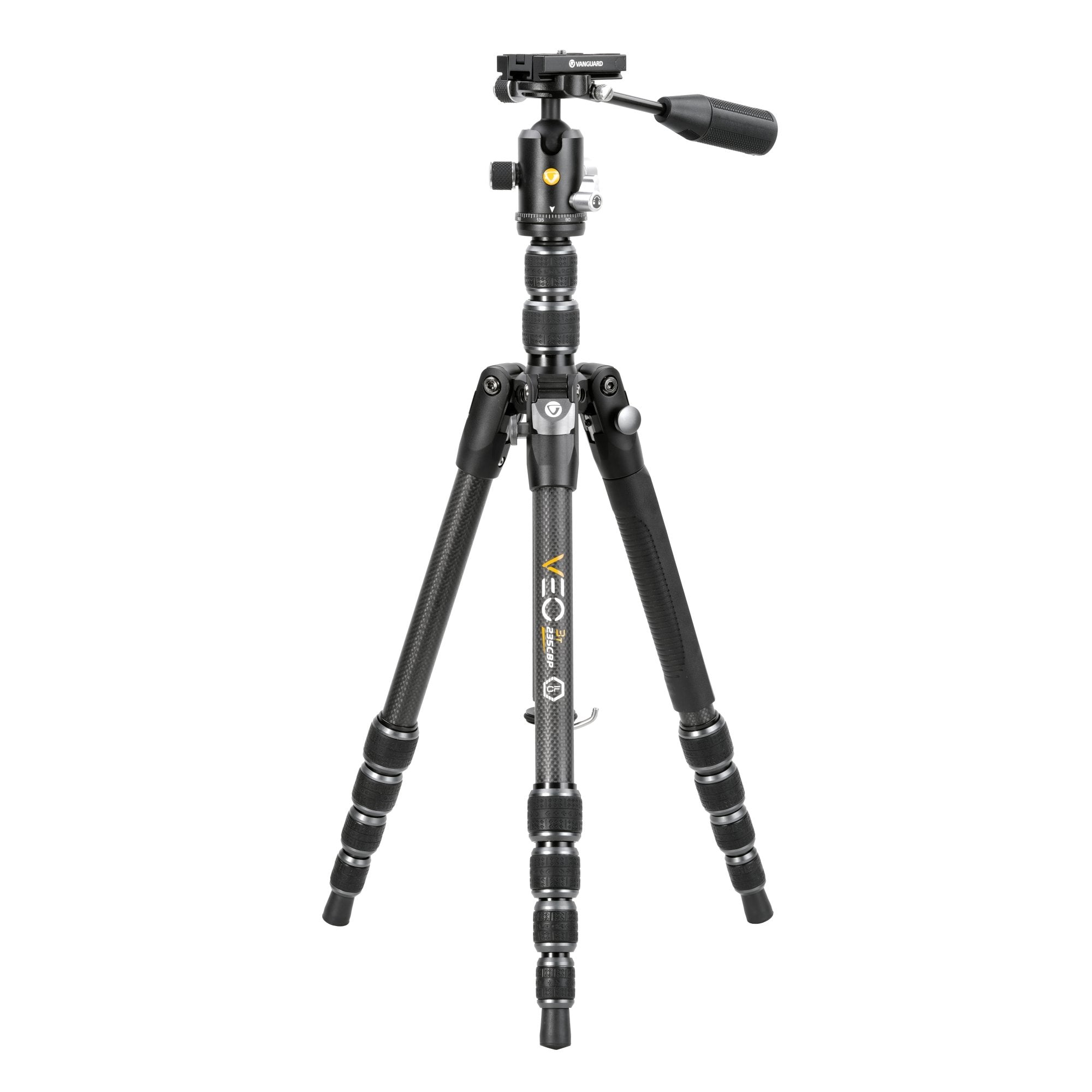 Vanguard - Trípode Vanguard Veo 3T 235CBP para cámara con patas de carbono y rótula de bola.