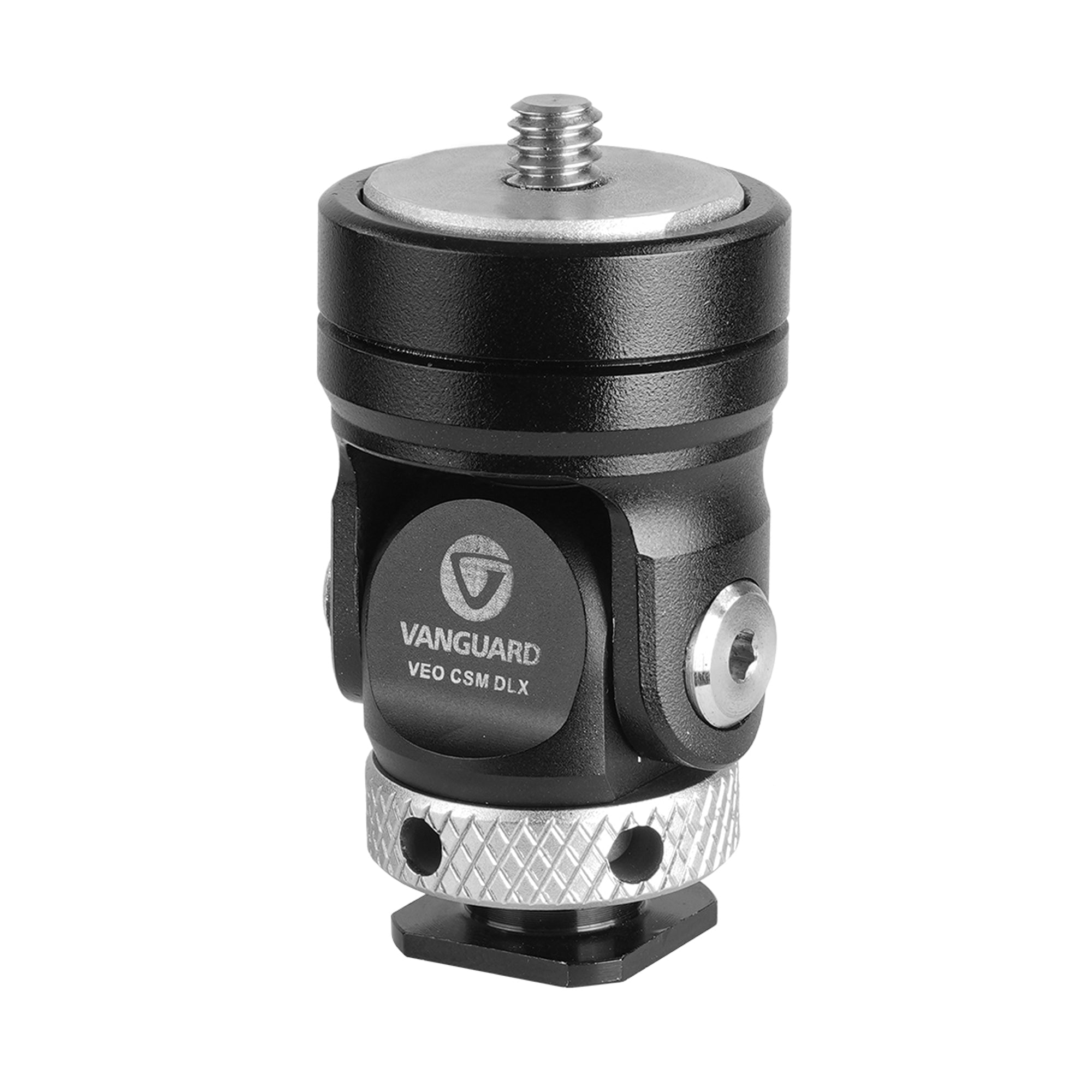 Vanguard - Soporte Vanguard Veo CSM DLX Cold Shoe articulado para accesorios.