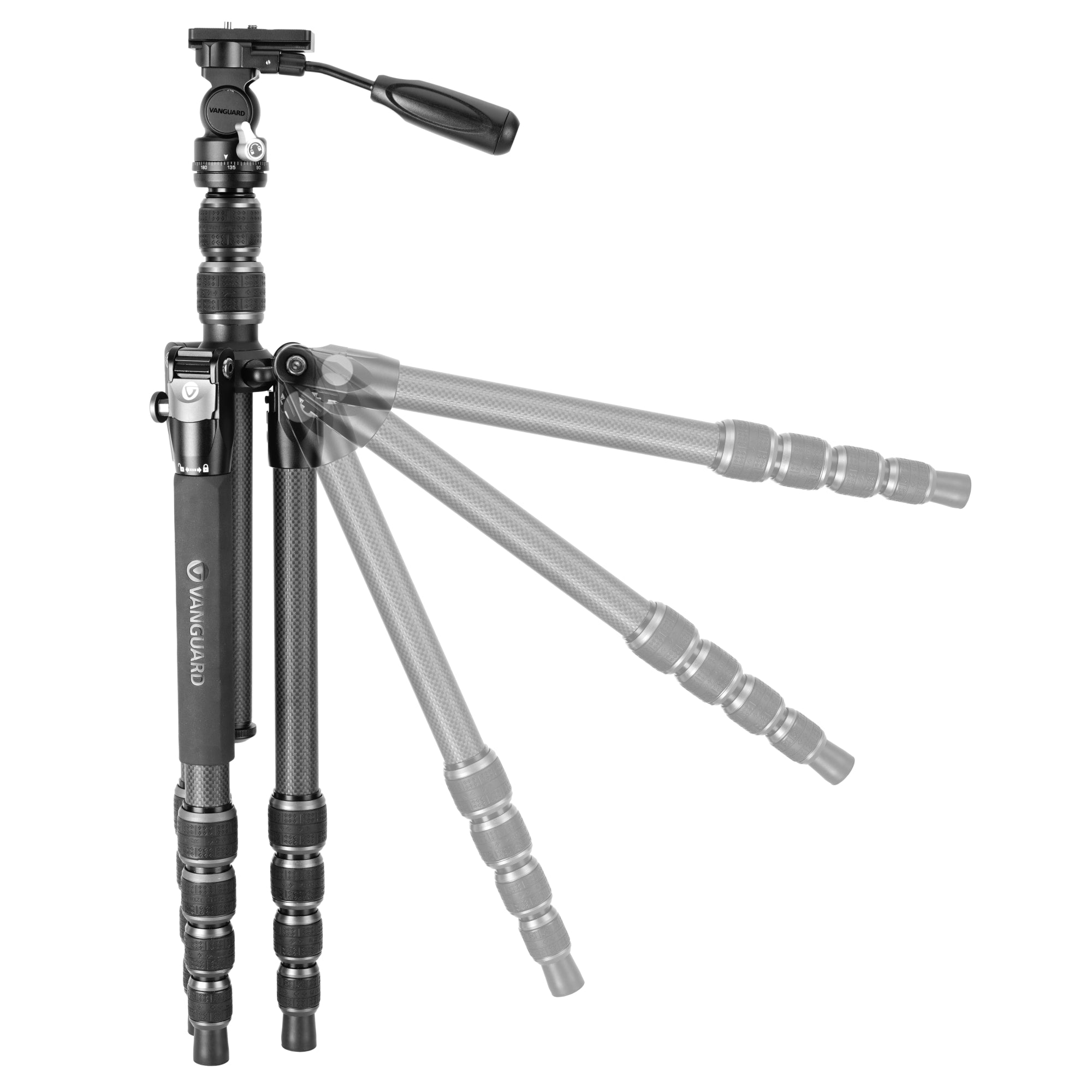 Trípode para telescopio compacto Veo 3T 265HCP Vanguard - Negro Negro-6