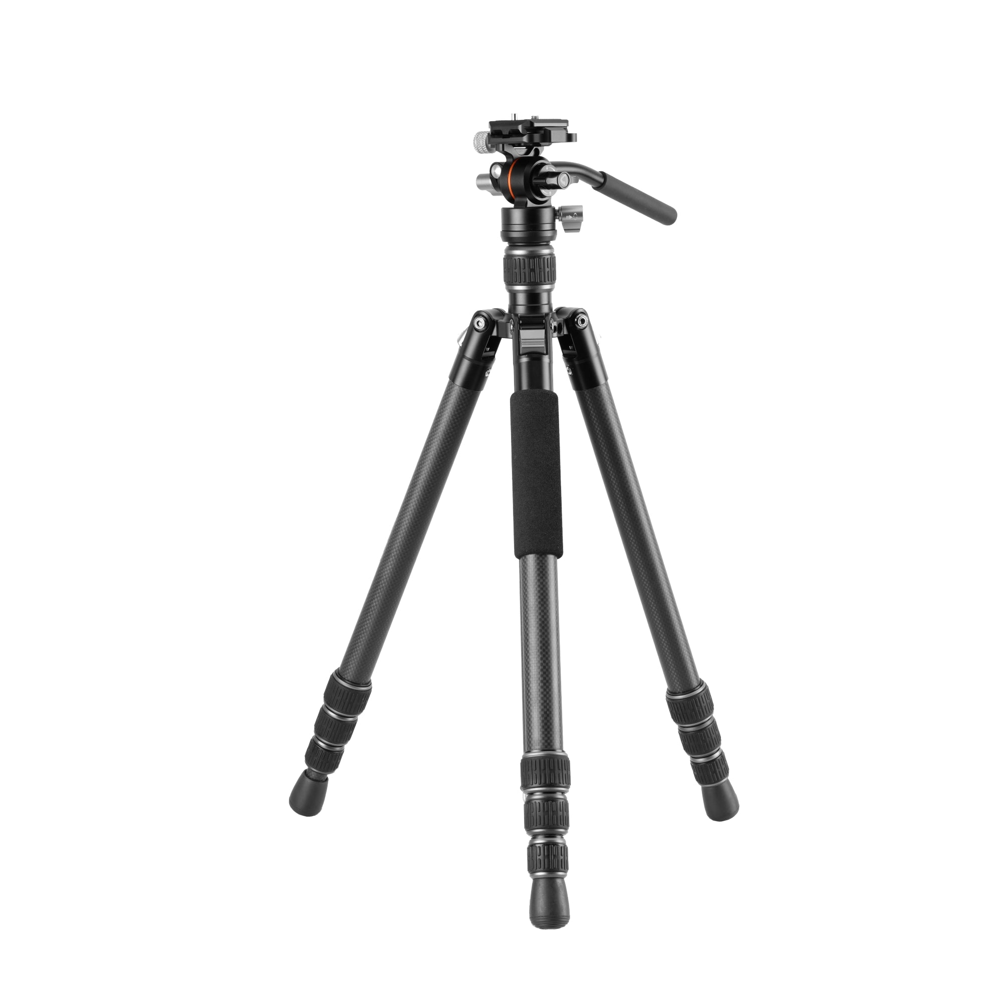 Imagen 1 de Trípode de viaje Vanguard Vesta GO 264CV12 de carbono, rótula de vídeo - Negro Negro