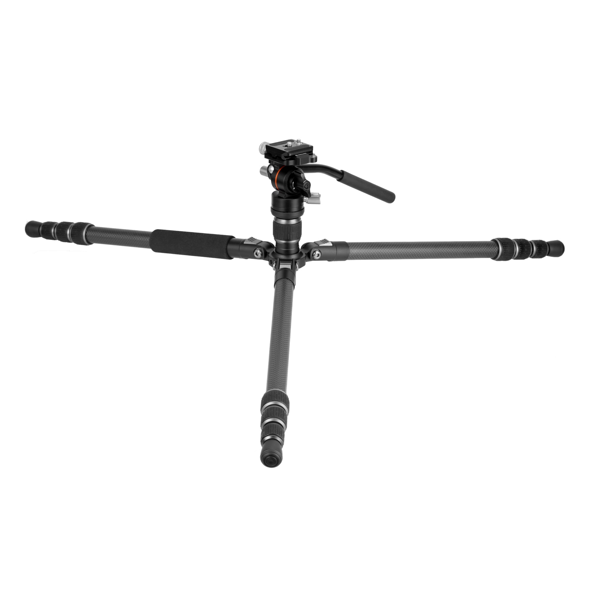 Imagen 6 de Trípode de viaje Vanguard Vesta GO 264CV12 de carbono, rótula de vídeo - Negro Negro