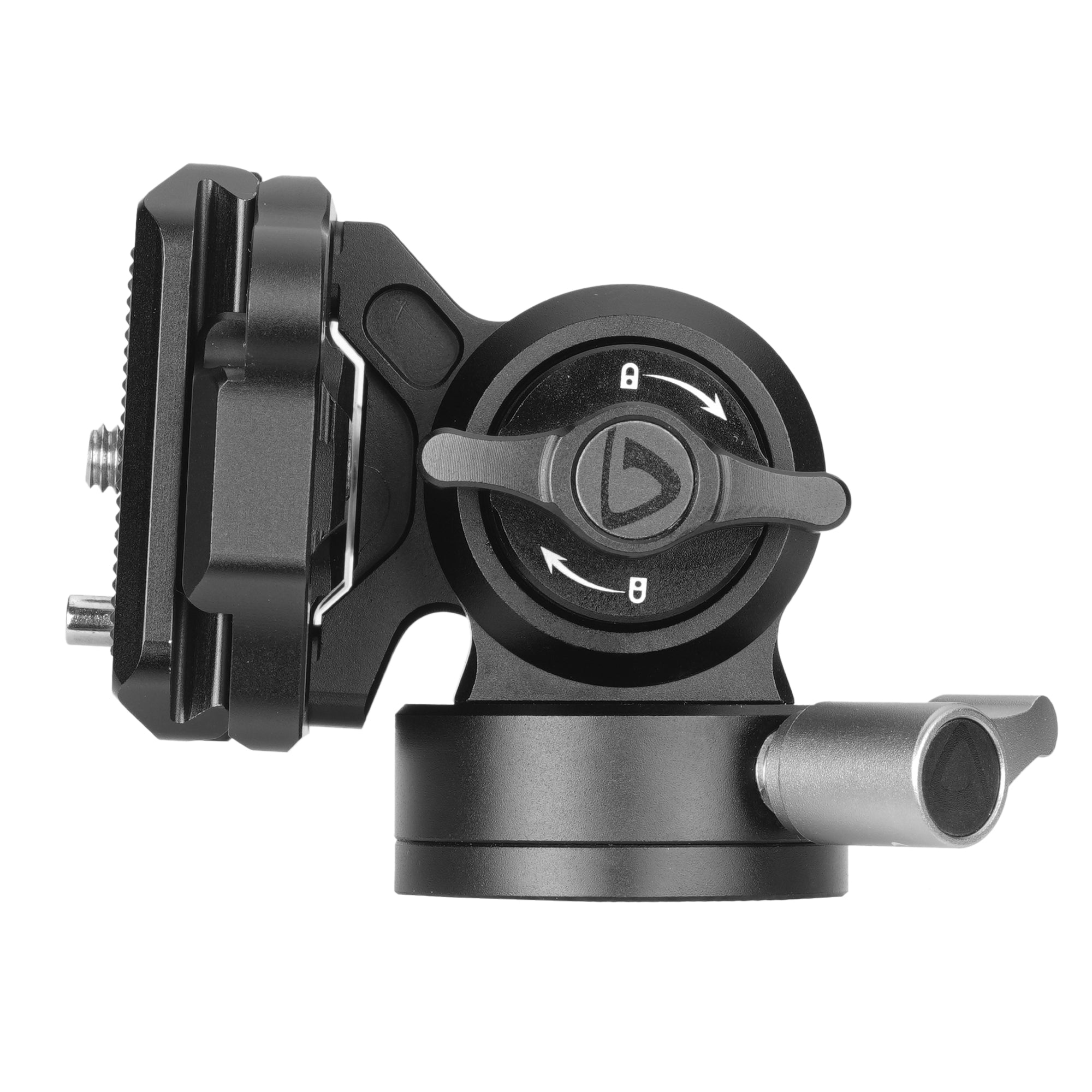 Rótula de vídeo Vanguard Veo PV-12 ultra-compacta - Negro Negro-6