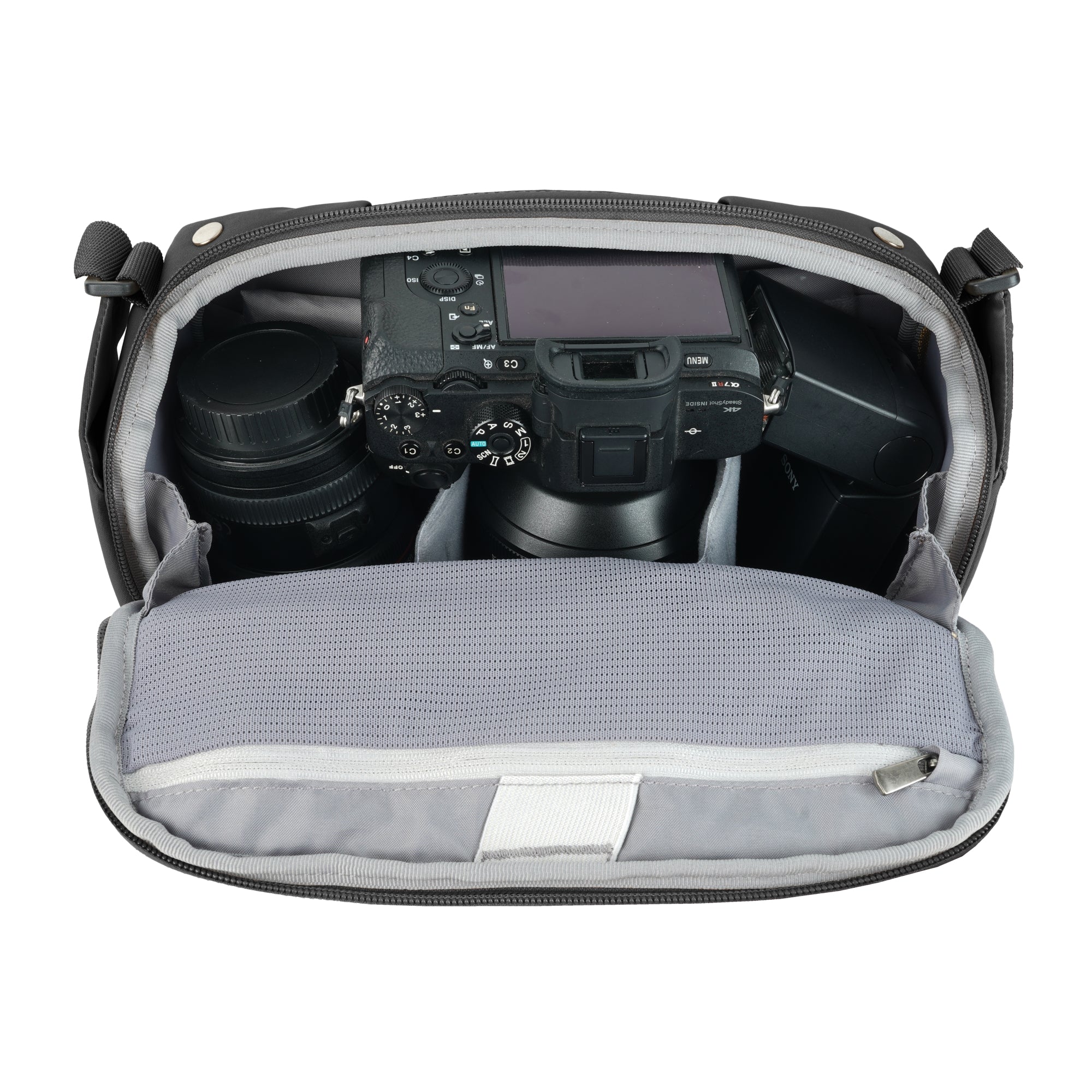 Imagen 2 de Bolsa cámara Veo Metro S4L BK Vanguard - Negro Negro