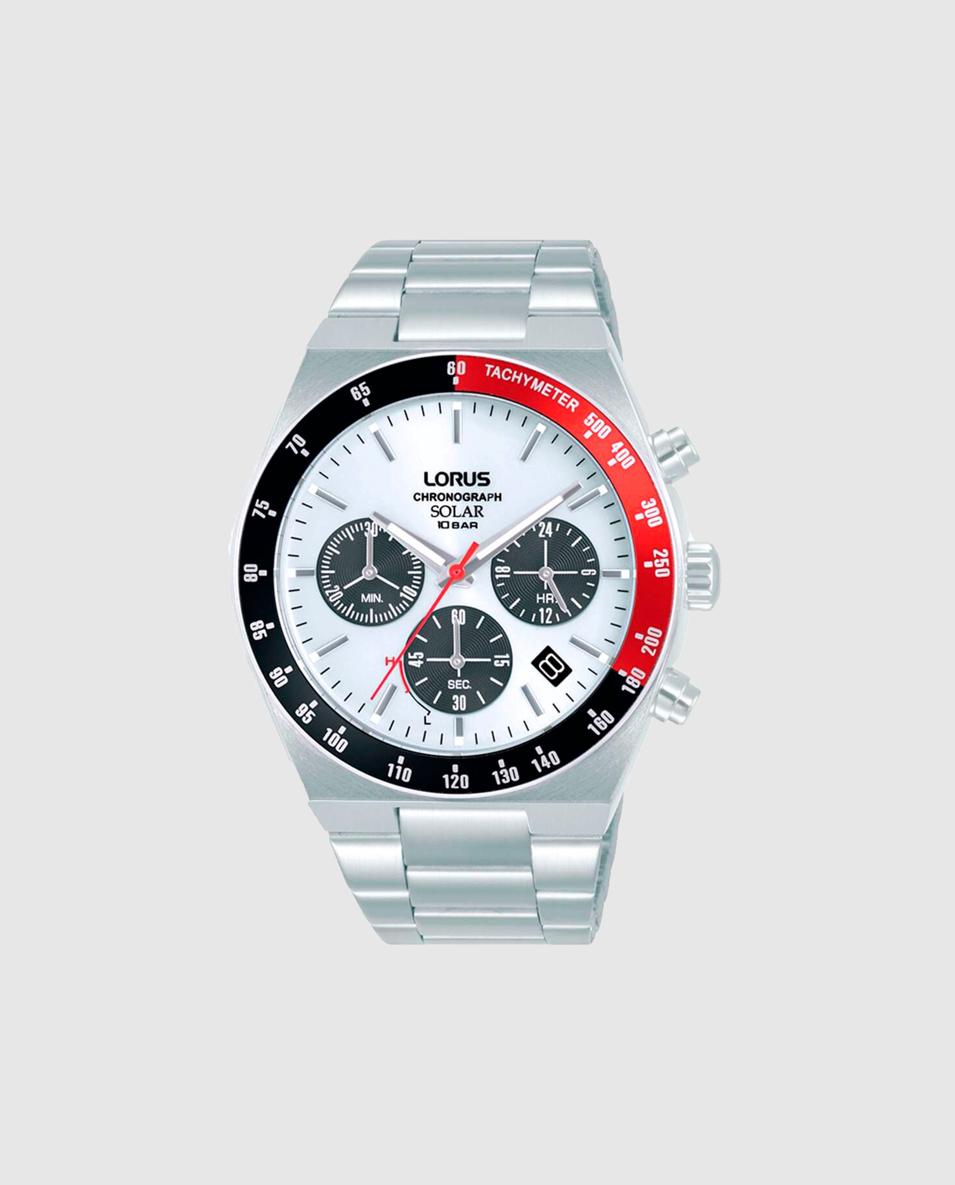 Imagen 0 de Reloj de hombre sport man rz527ax9 de acero y correa plateada Plata