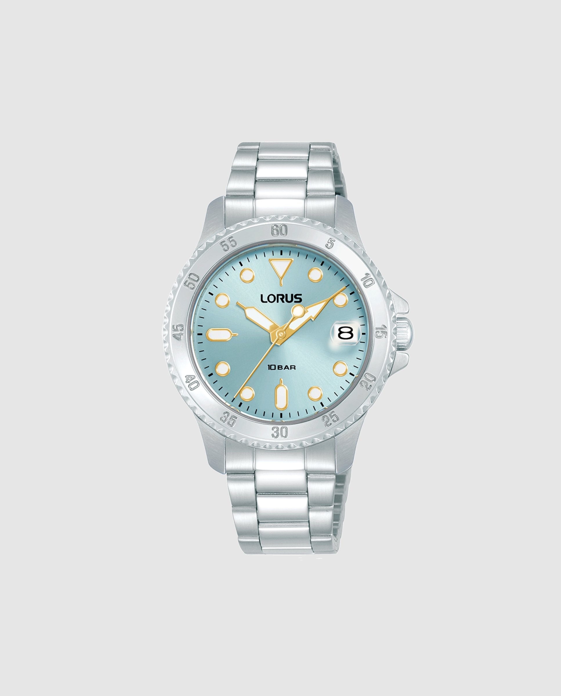 Imagen 0 de Reloj analógico de mujer woman rg813dx9 de acero y correa plateada Plata
