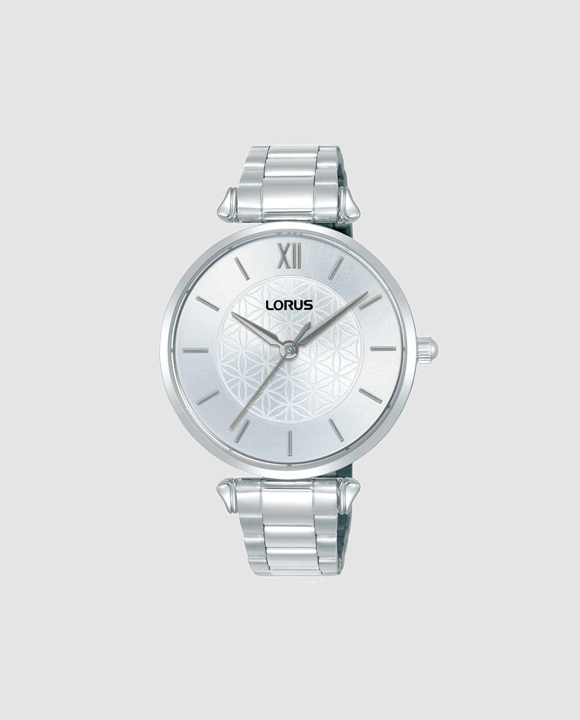 Imagen 0 de Reloj analógico de mujer woman rg275yx9 de acero y correa plateada Plata