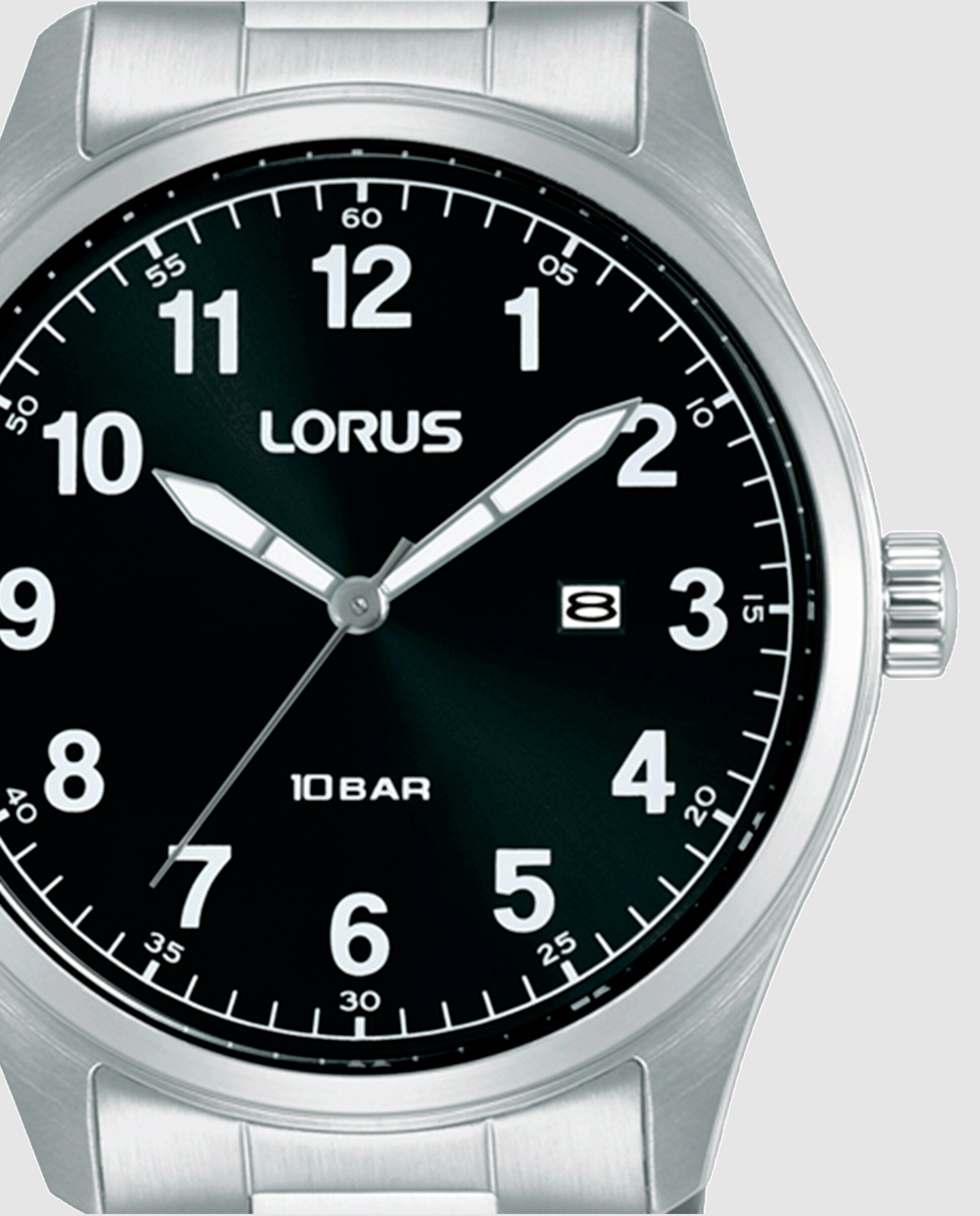 Imagen 2 de Reloj de hombre sport man rh971sx9 de acero - Lorus - Plata Plata