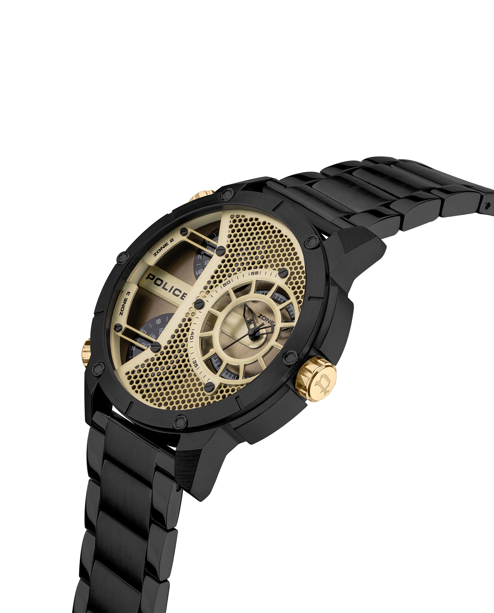 Reloj de hombre vibe pewjg2118103 de acero y correa negra - Negro Negro-2