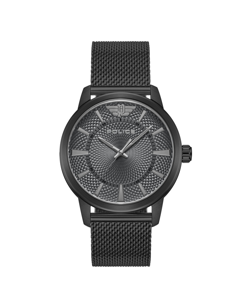 Imagen 0 de Reloj analógico de hombre raho pewjg0005003 de acero y correa negra Negro